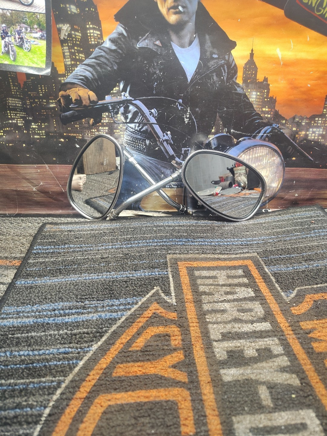 2017 Indian Roadmaster Rearview Mirrors