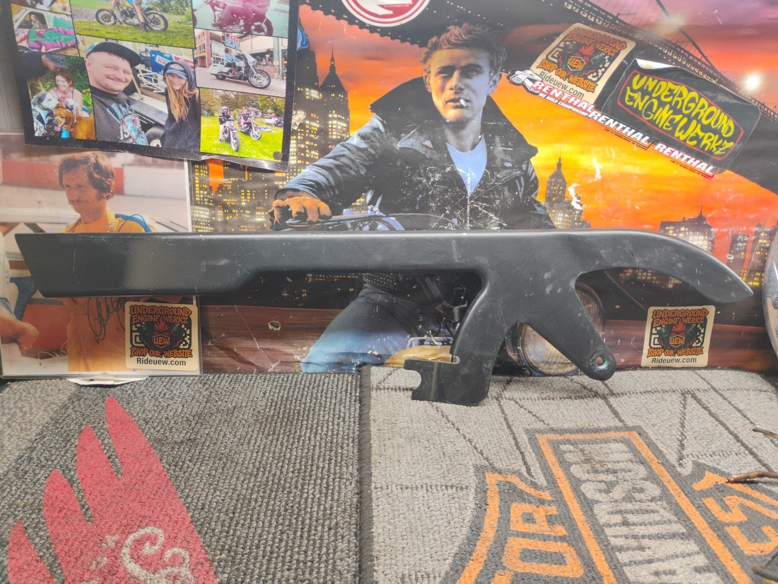 2009-2017 Harley VRSCF Muscle V-Rod Upper Chain Guard Cover Panel