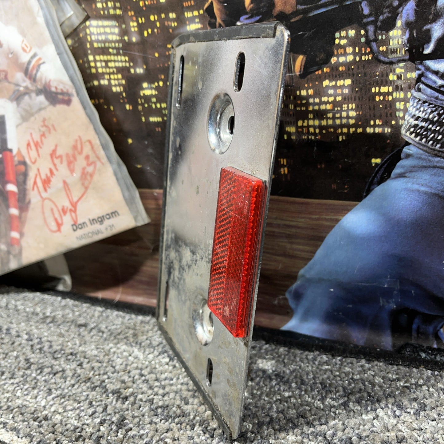 Harley Davidson Stock License Plate Mount