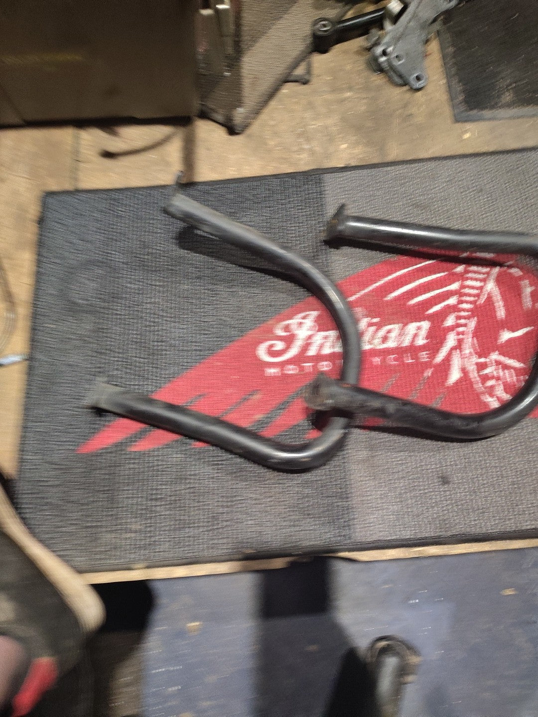 Rear Highway Bars For Indian Chief Challenger Roadmaster Chieftain 14-21 Black