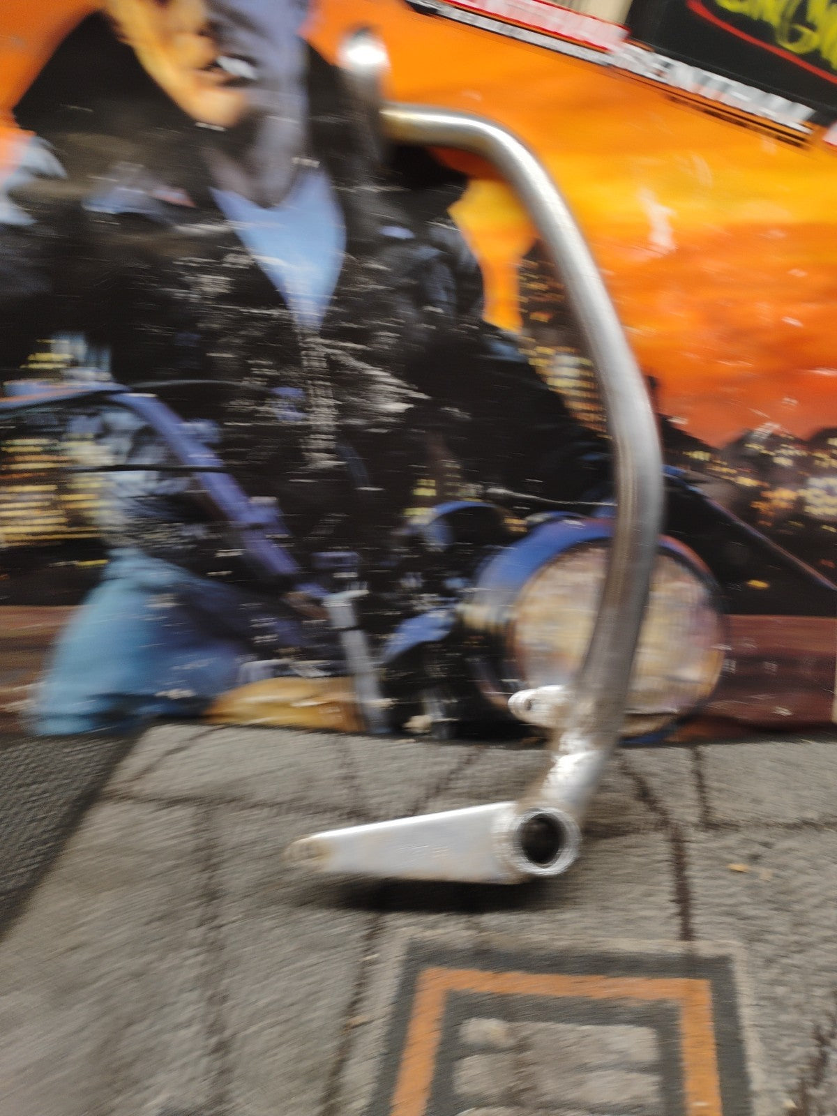 1974 Honda CB125S CB 125 S rear brake pedal lever arm 74