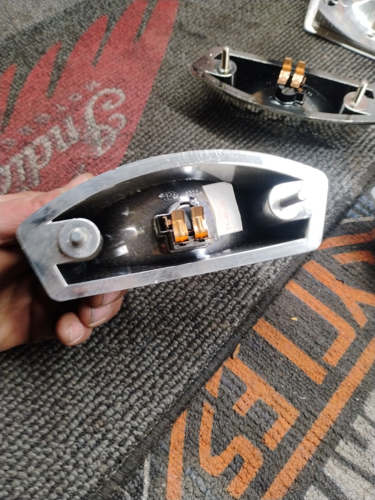 02 Buell M2 X1 S1 Cyclone Rear Brake Light Lamp Tail Light Base Oem