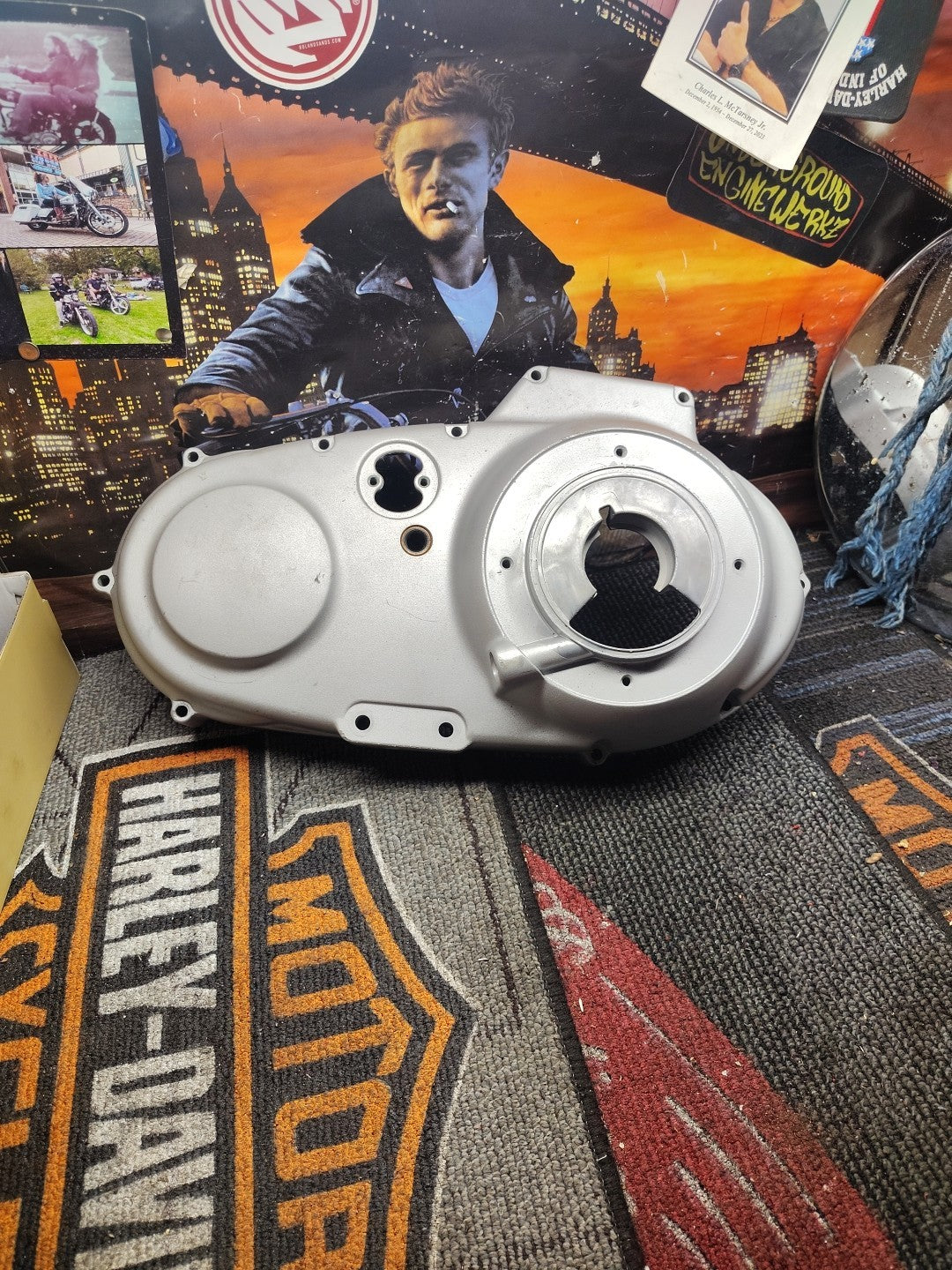 Natural Finish Primary Clutch Cover 1993-2003 Harley 883 1200 Sportster 34951-95