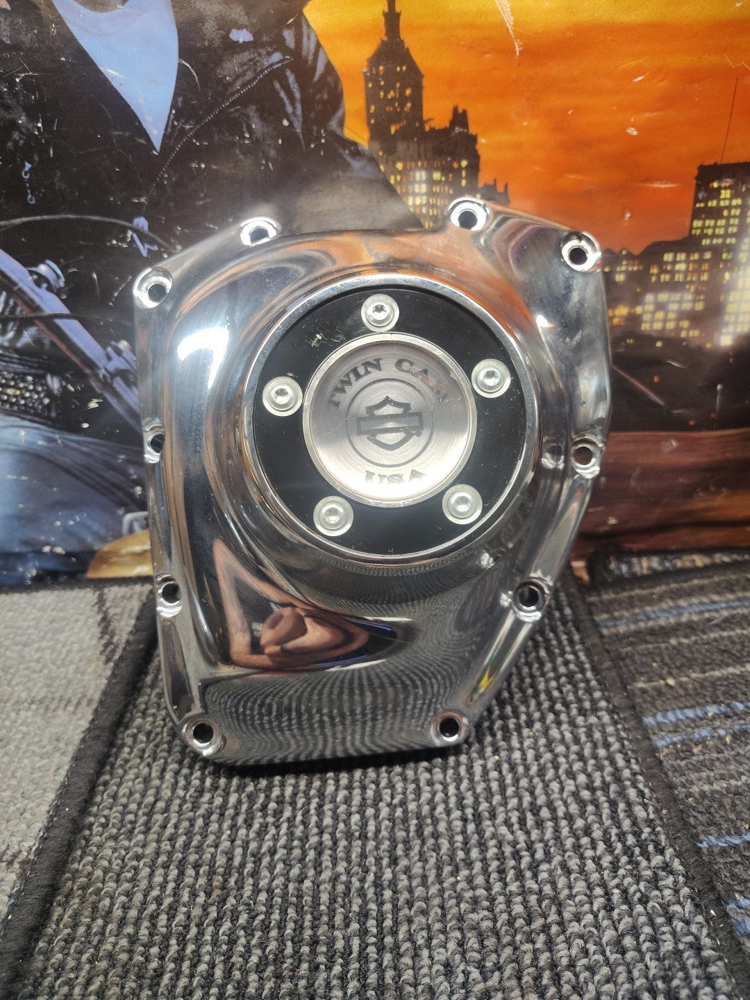 Harley Davidson Chrome Cam Cover HD 25362-01B