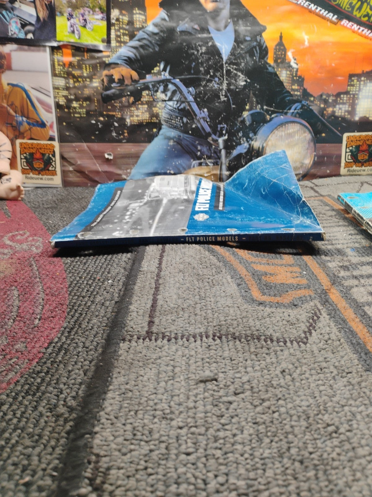 2002 Harley Davidson FLT Police Models Parts Catalog 99545-02