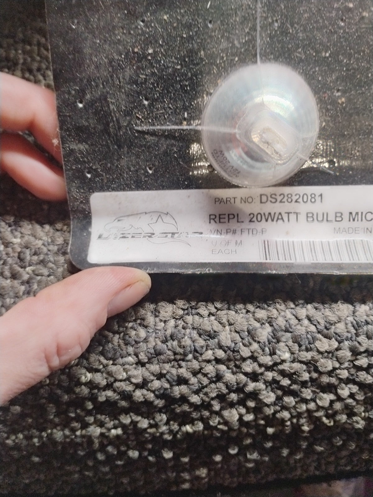 Laser Star Micro B Replacement 20 Watt Bulb DS282081 OEM NOS