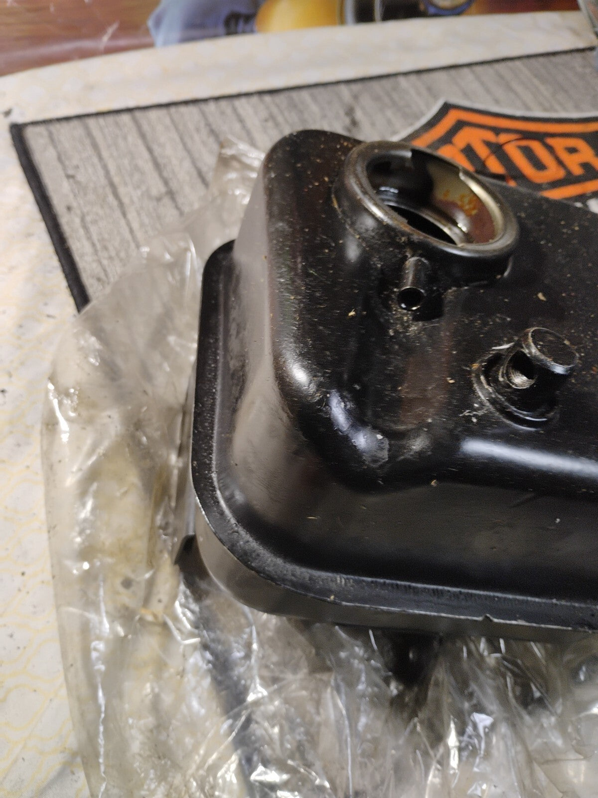 Harley '65-'82 Shovel Head oil tank, used Needs Work  