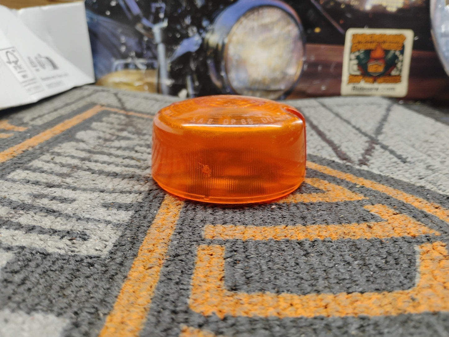 Harley Davidson OEM Num. DP 85 turn signal lens amber Dot PM multiple available 