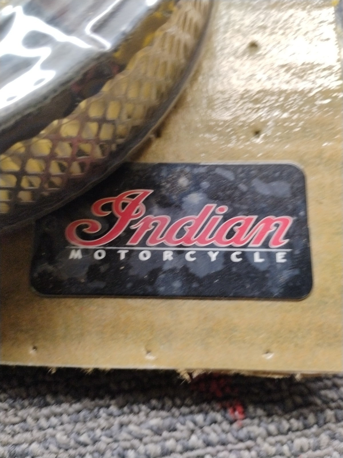 Indian Air Filter  6 1/2 Inch