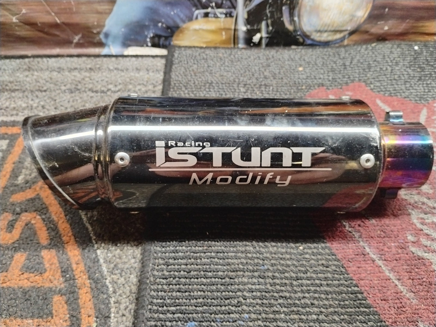 Honda Grom Racing iStunt Modify Exhaust Muffler