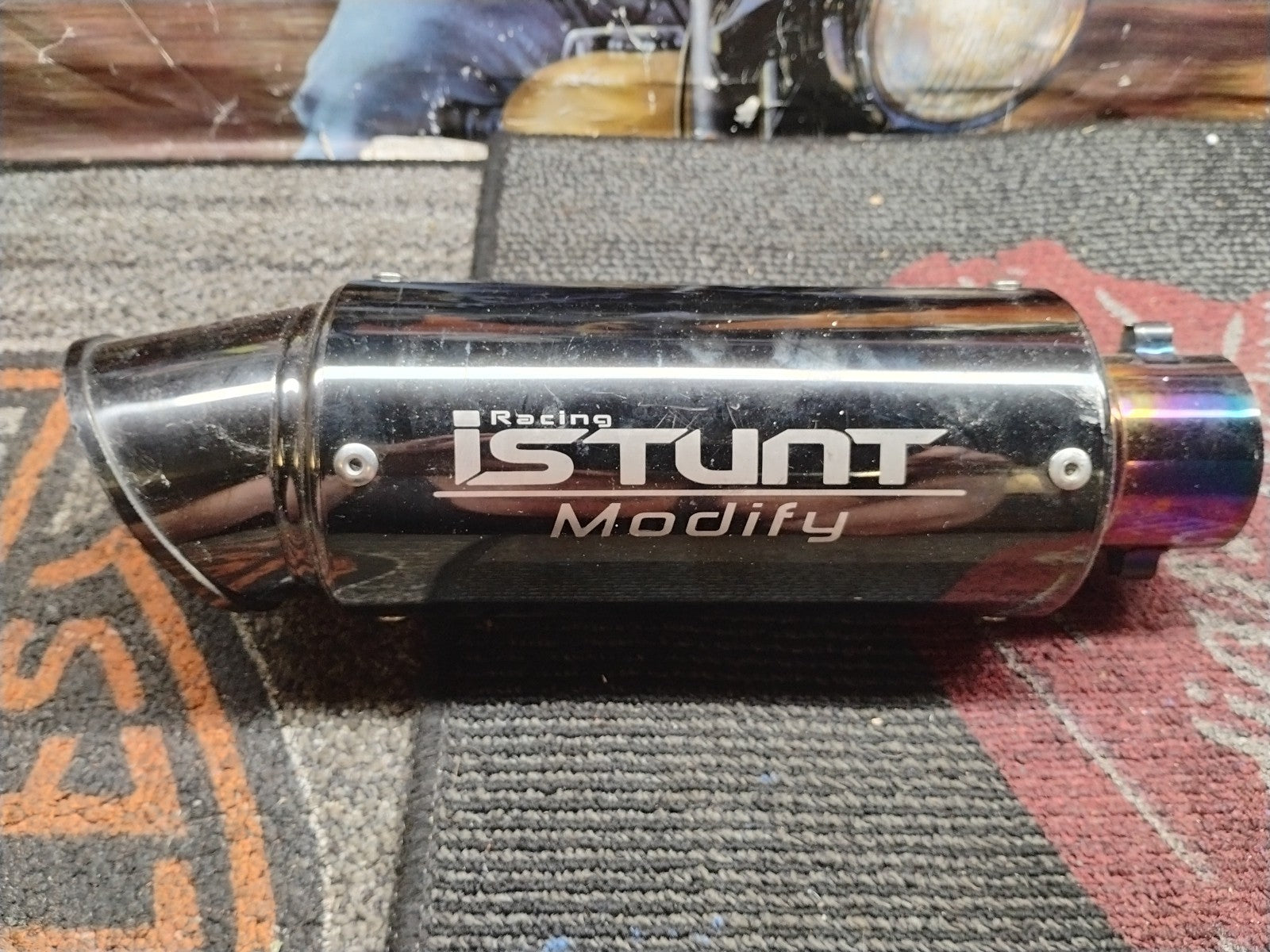 Honda Grom Racing iStunt Modify Exhaust Muffler