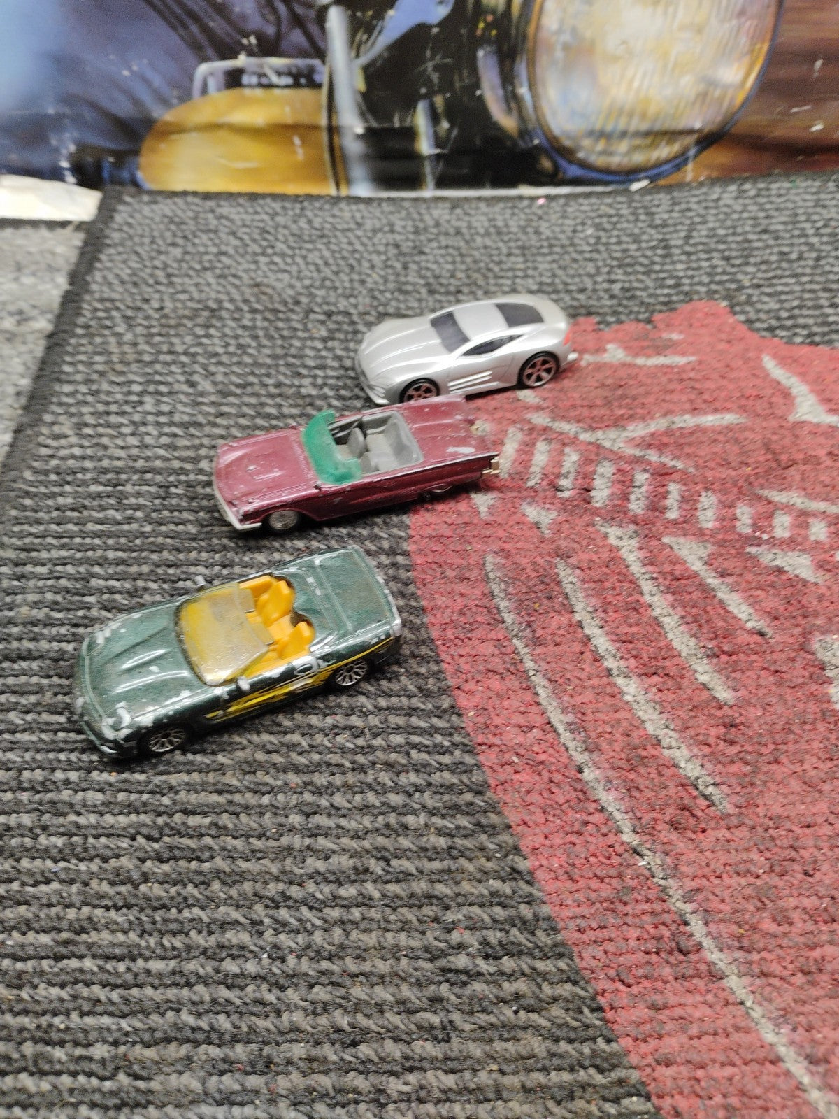 Lot Of 10 Hot Wheels With Character Cars