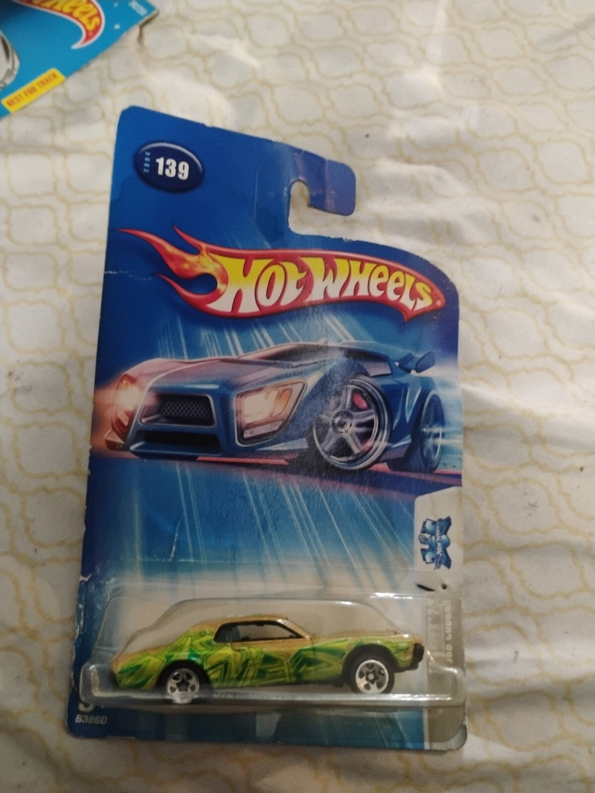 2004 Hot Wheels #139 Tag Rides 2/5 1968 COUGAR Brown w/Chrome 3 Spoke Variation