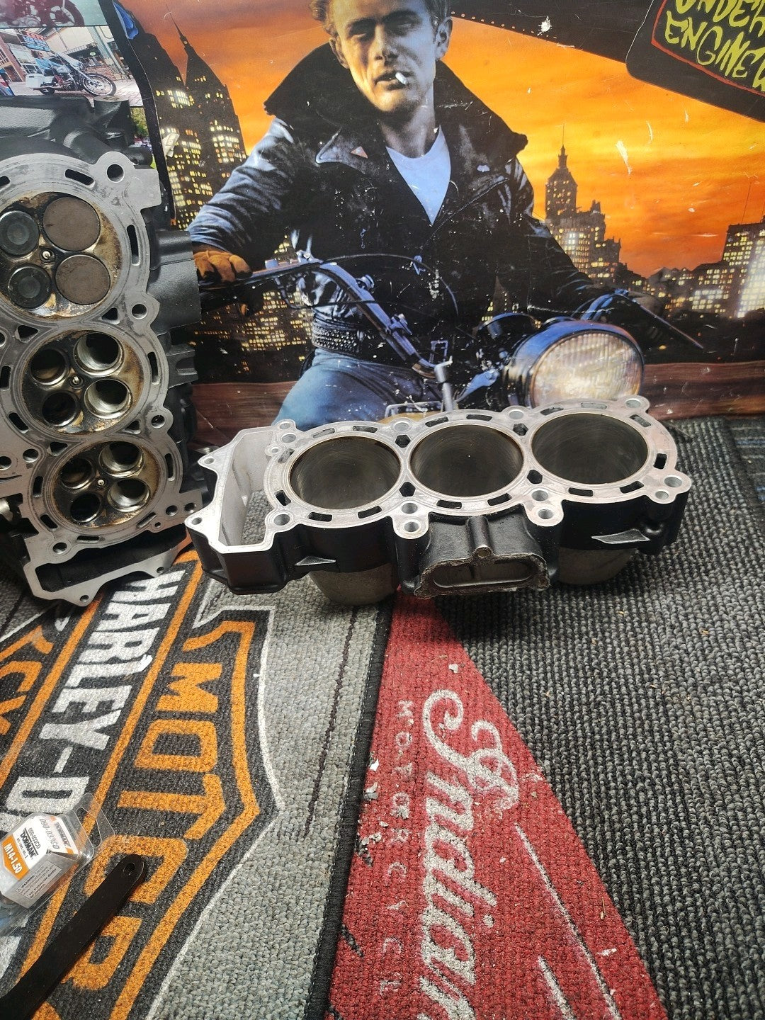 Triumph Street Triple 675 08 09 Cylinders And  Head T1150171