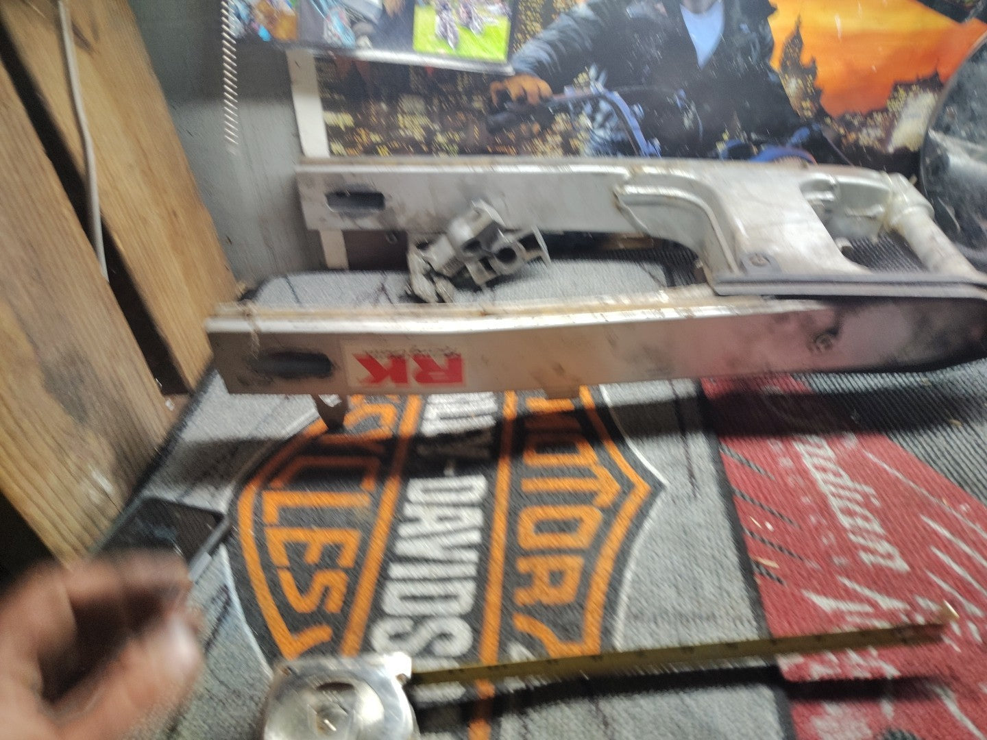 1991 Honda CBR600 F2 CBR 600 600F2 CBR600F2 Rear Swingarm Swing Arm Pivot Swivel