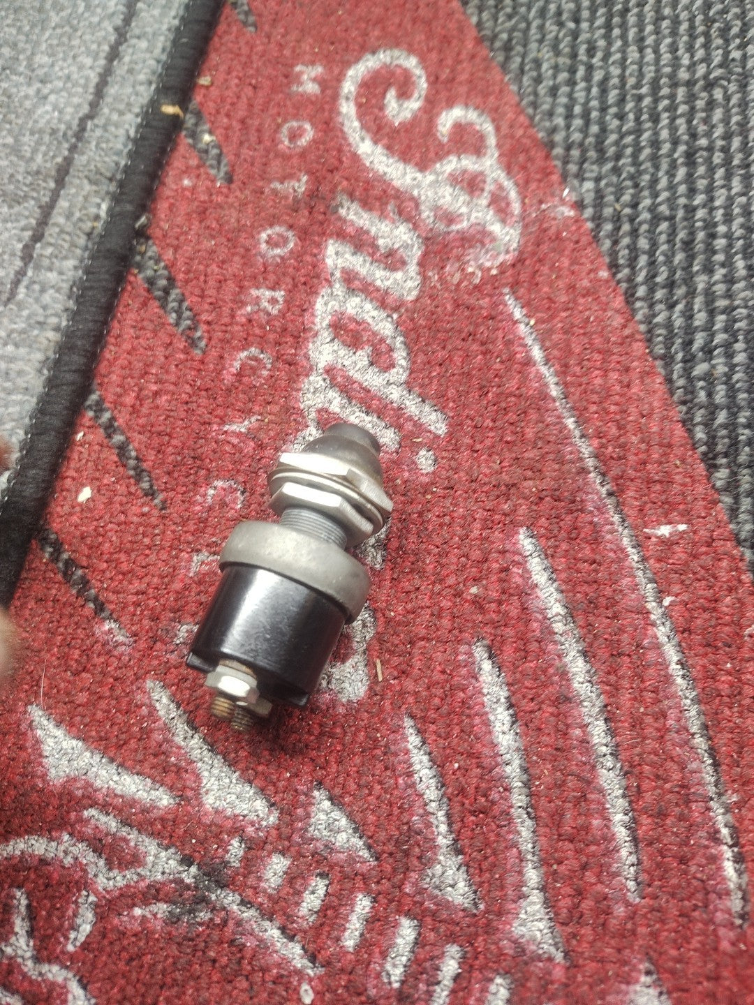 Vintage Delco Remy Momentary Push Button Switch