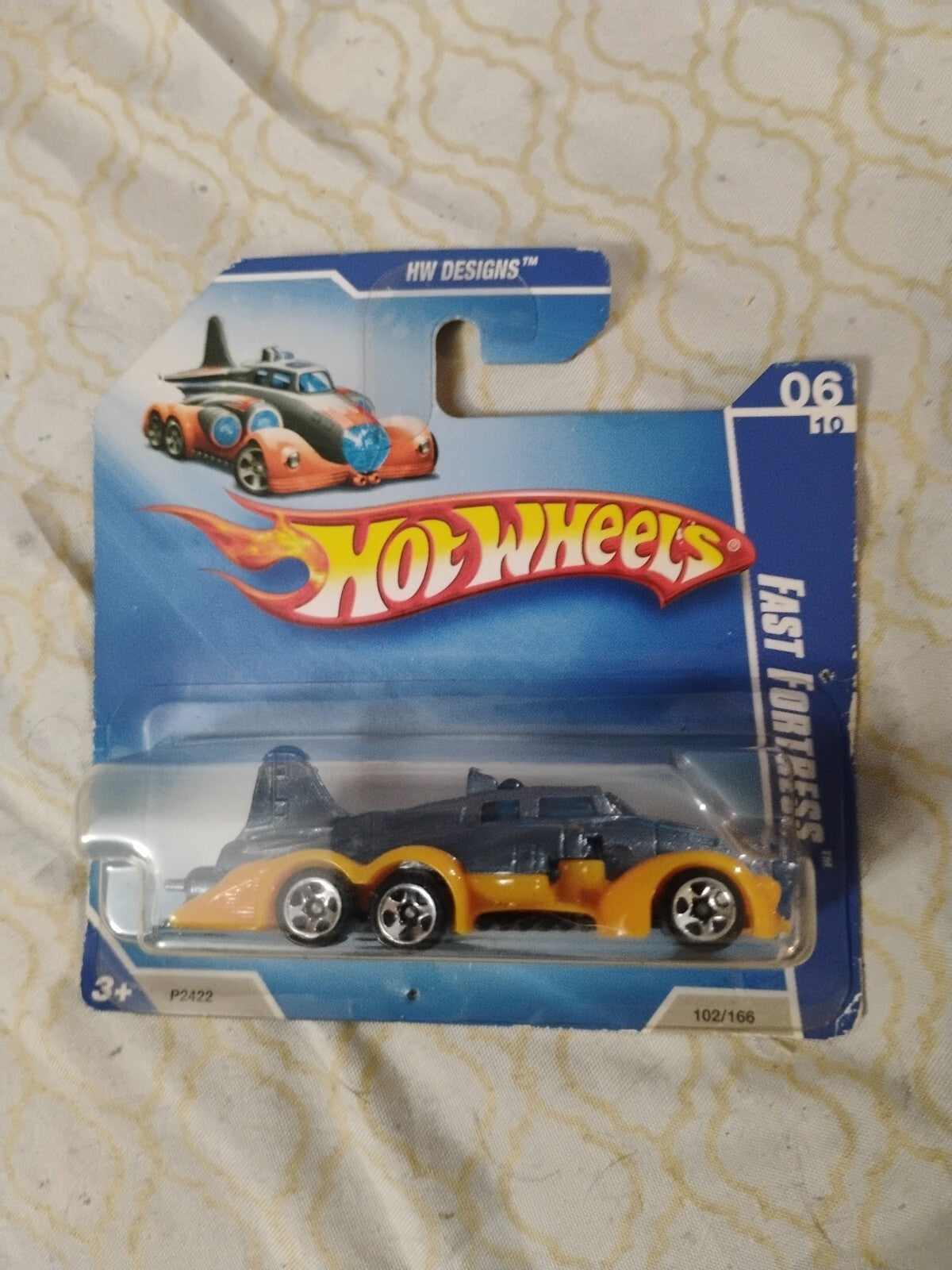 2009 Hot Wheels Designs Orange Fast Fortress  102/190