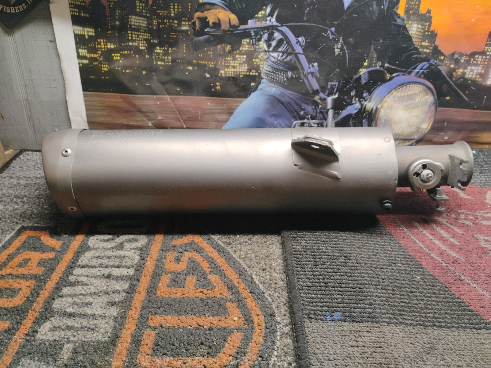Used OEM  Yamaha YZF-R6 muffler 