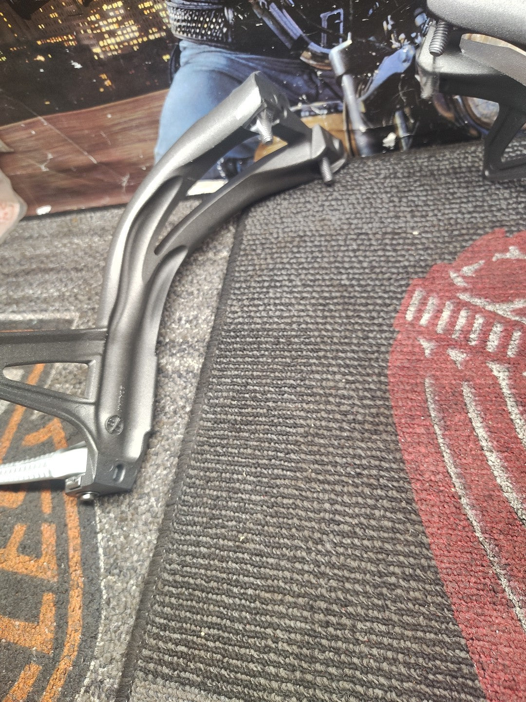 Original Right Rear Footrest Triumph Speed Triple 1050 RS 2018 2020