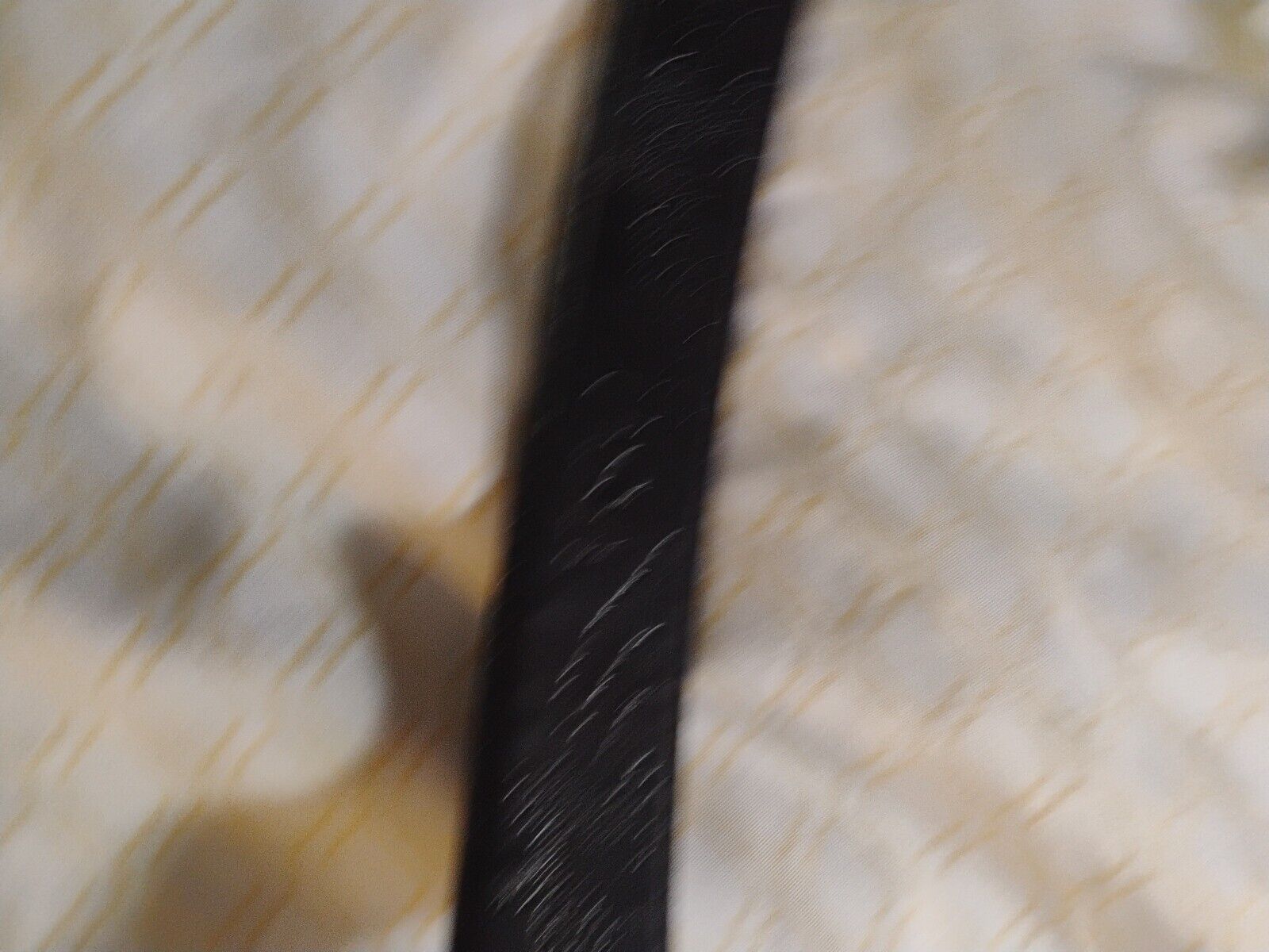 USA Eagle Genuine Leather Belt Size 34-36 Black Vintage USA American Bald Eagle