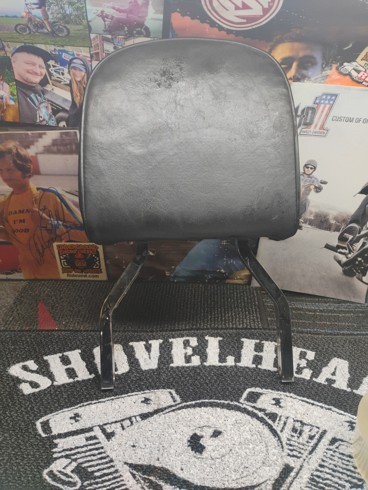 OEM Harley Davidson Sissy Bar Back Rest 8 3/4  1997-08