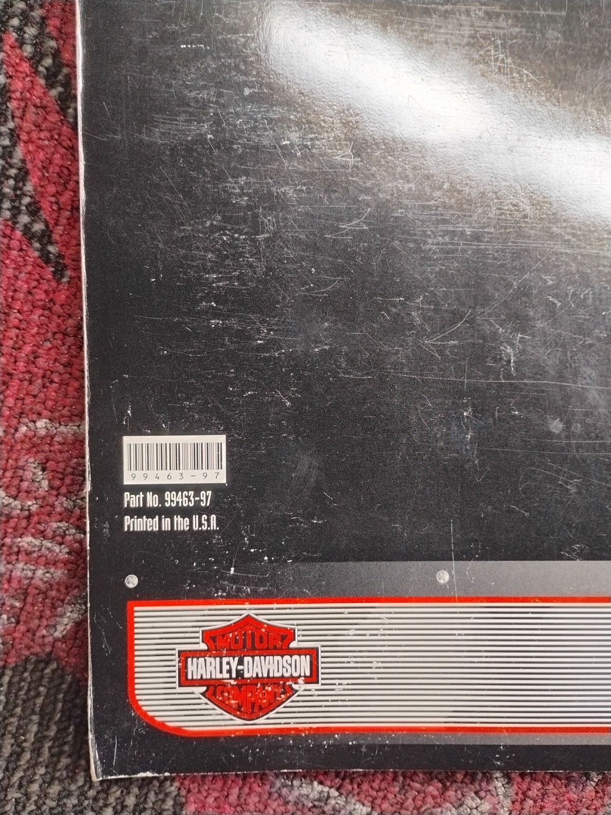 1997 Models Harley Davidson Owners Manual 4 Languages Part # 99463-97 New