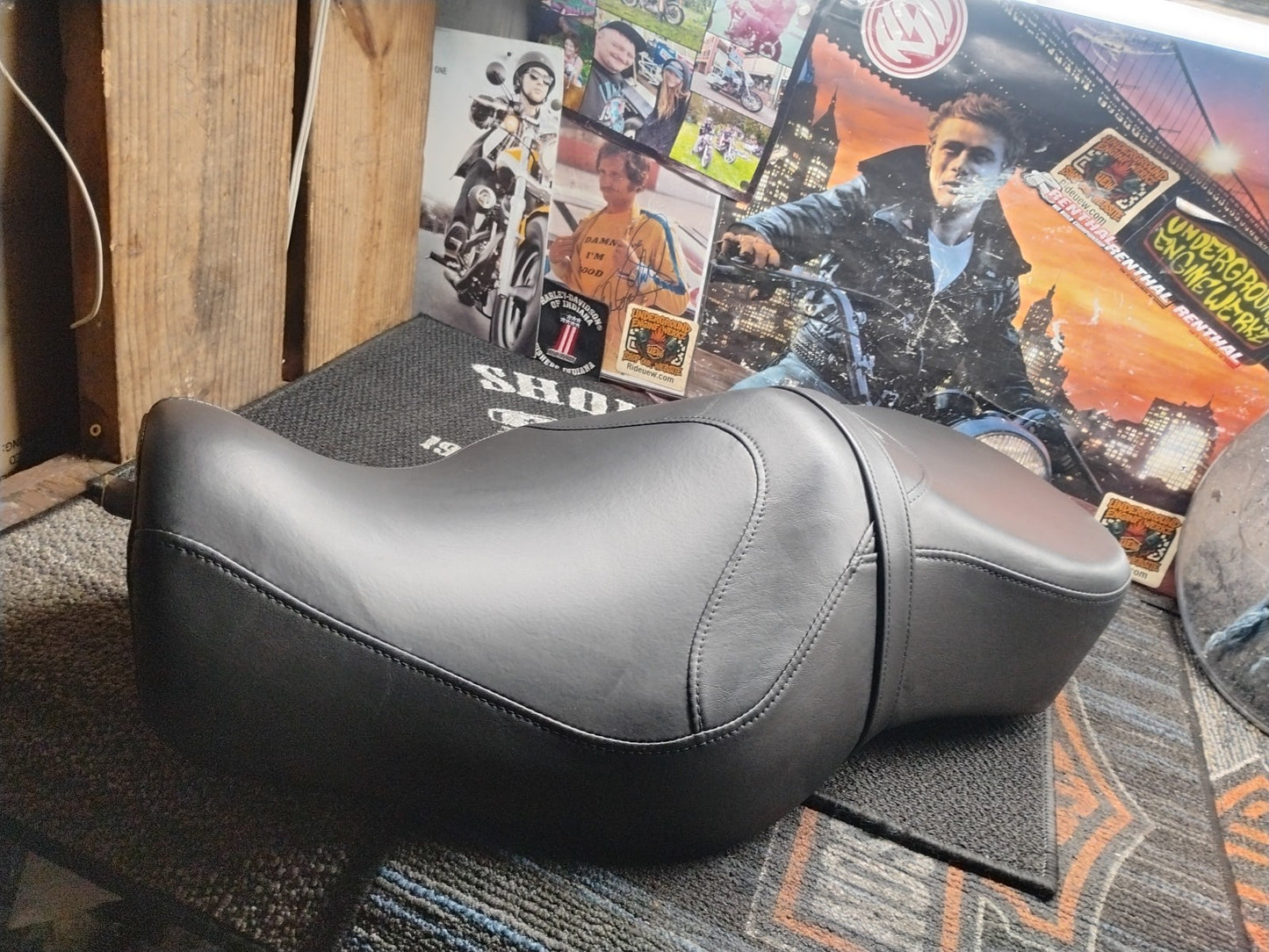 OEM Harley-Davidson Reduced Reach Seat Sportster XL 883 1200 2007-Up