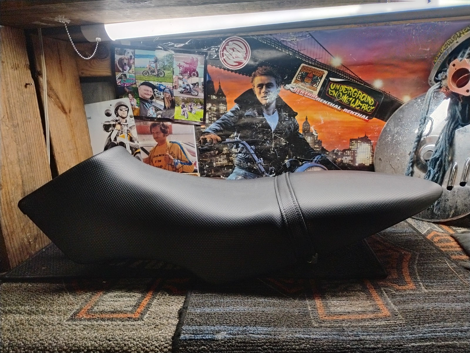 OEM Buell XB12S Motorcycle Seat Black Rider Saddle