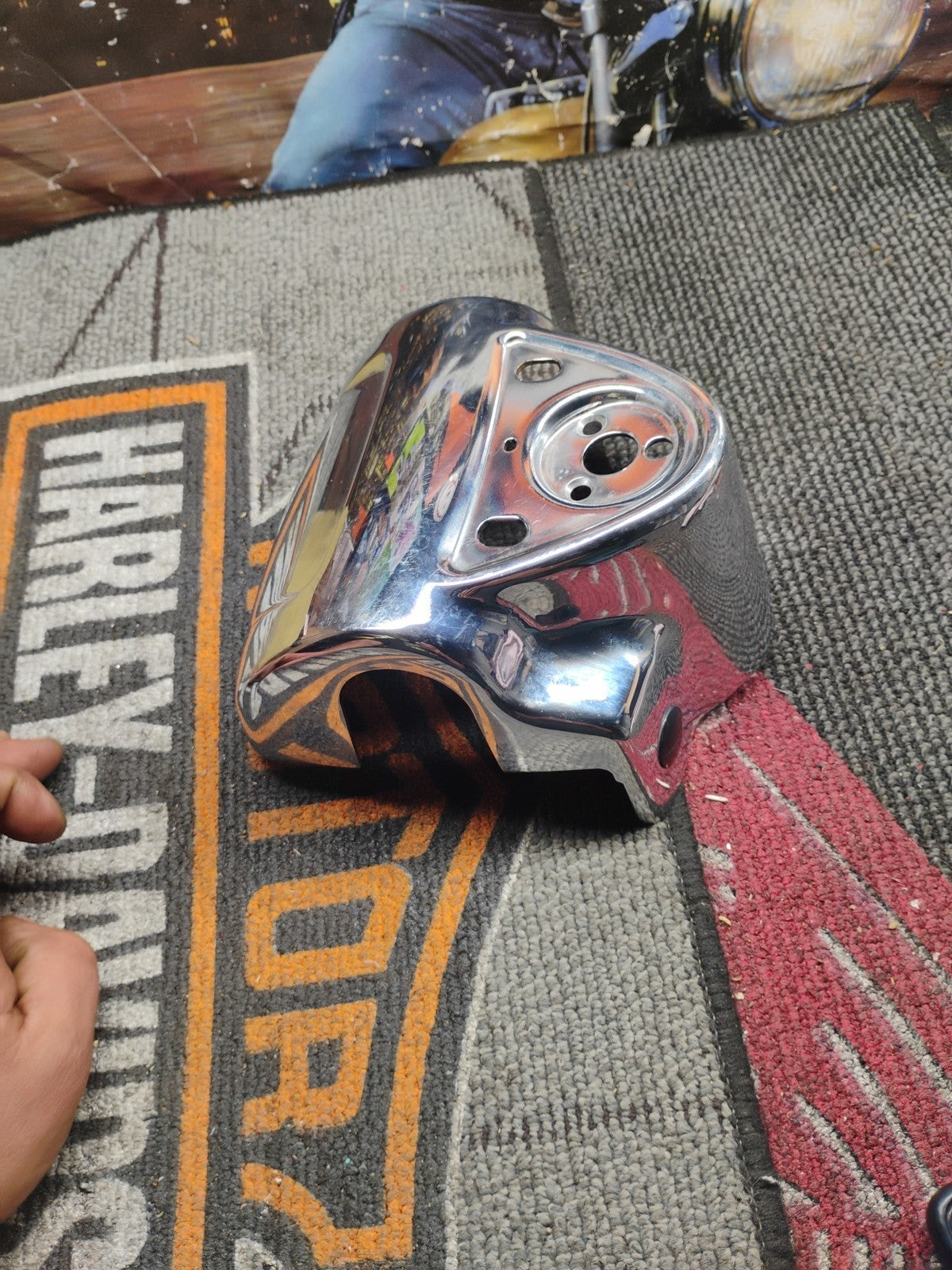 Harley Davidson OEM Road King Handlebar Riser Cover 67866-94