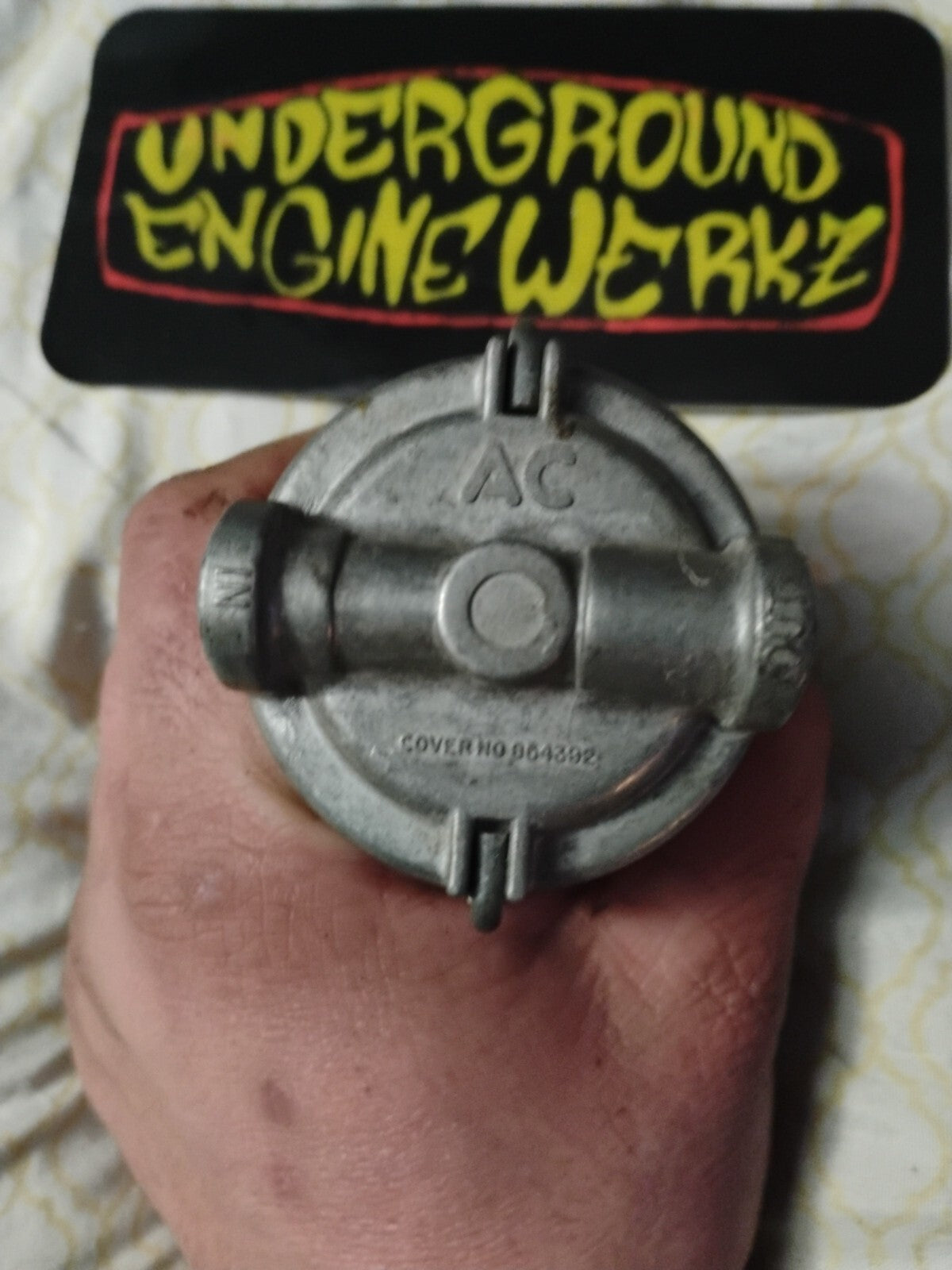 Glass Fuel Bowl and Filter Assembly For 1956-1957 Chevy and GMC Pickup Trucks