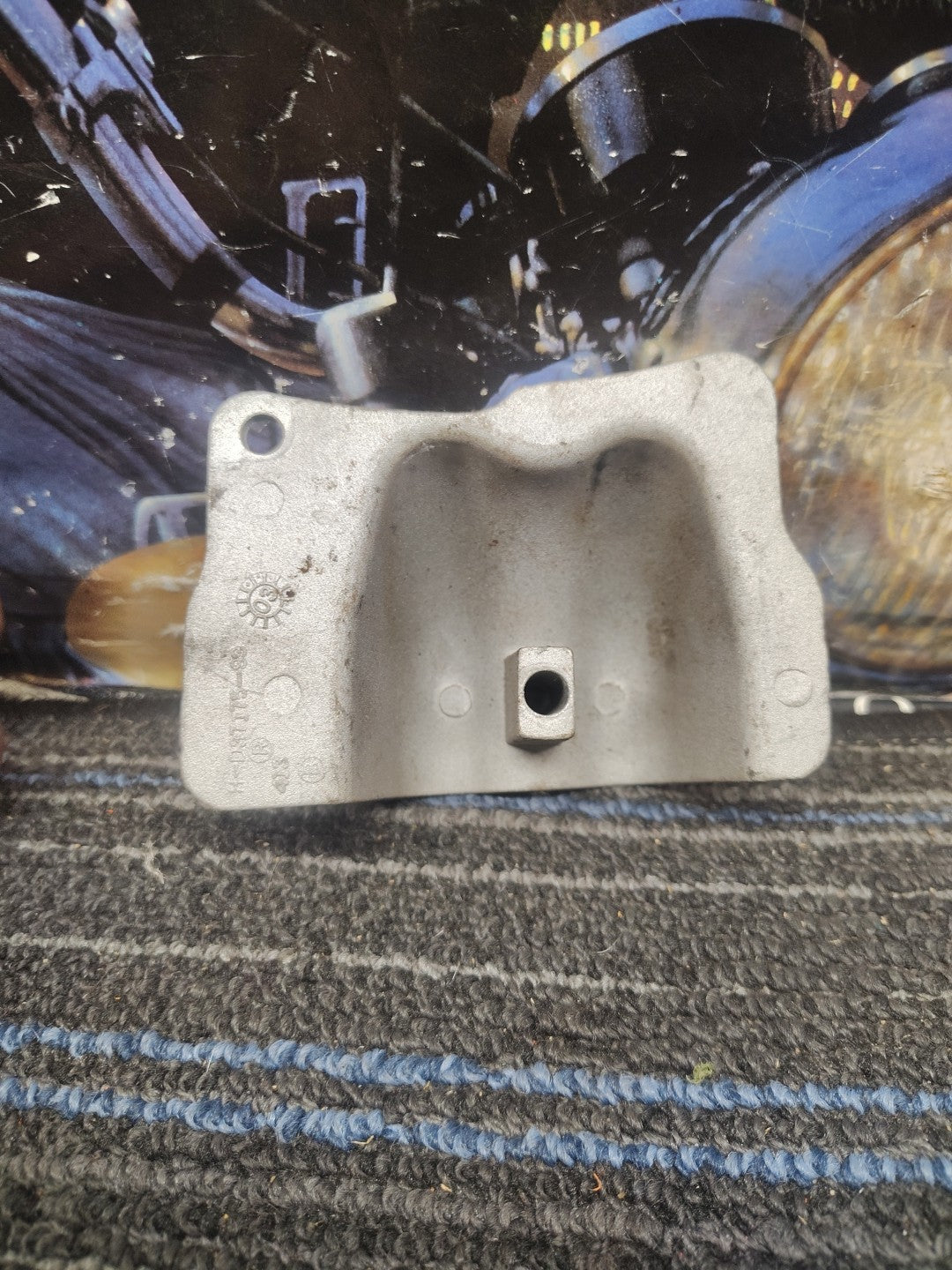 Harley Davidson Road Glide Electra Glide OEM Oil Lines Cover Silver 37173-99