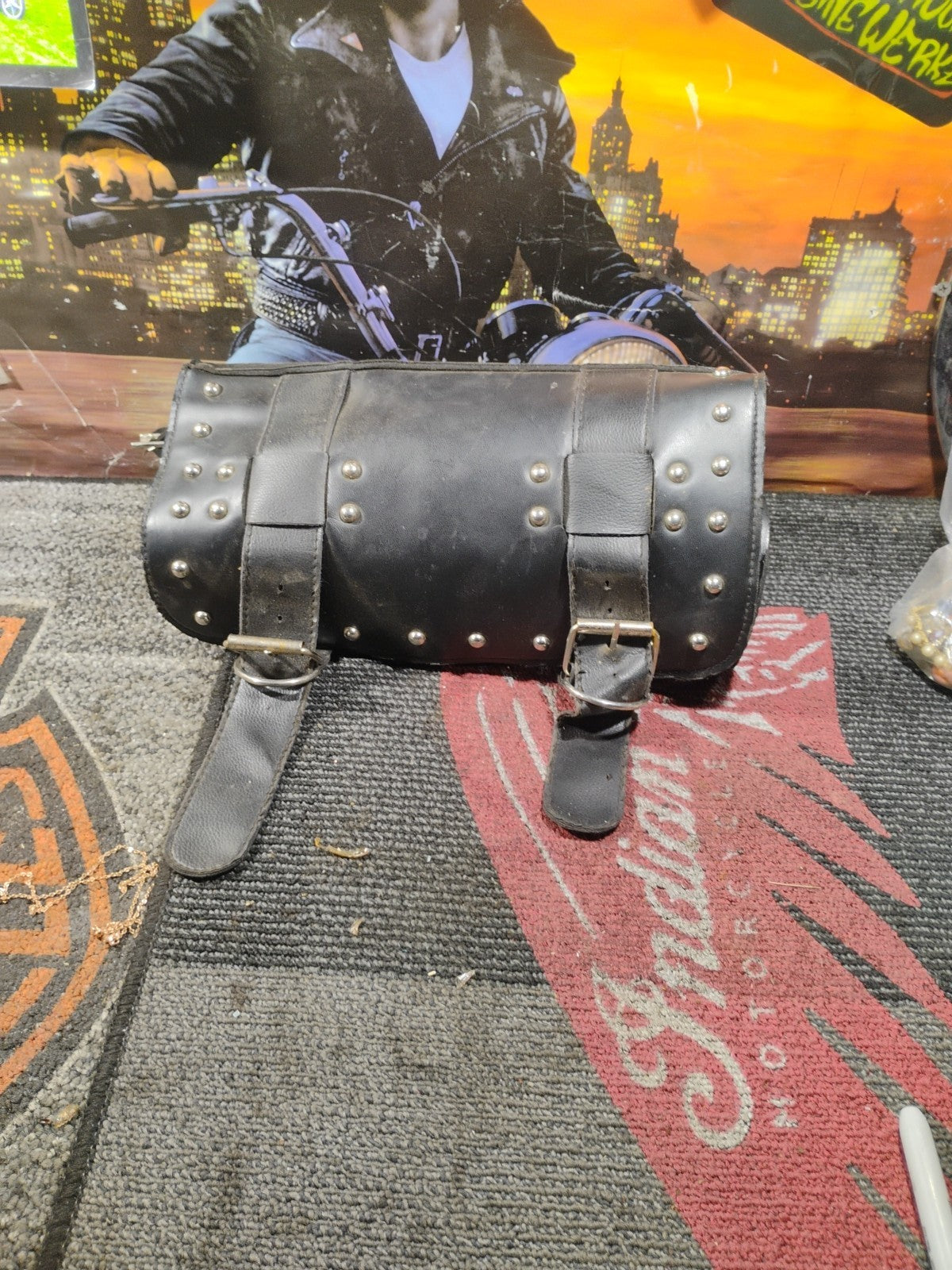 Harley ? Front Windshield Fork Storage Pouch