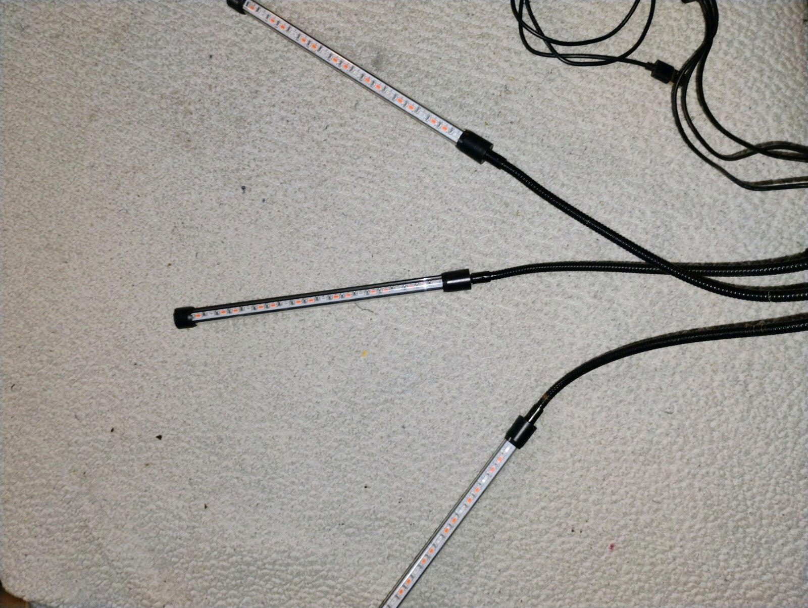 Moer Sky Grow Lights for Indoor Plants/ Timer, 5 Dimmable Levels, 54 LED Lights.