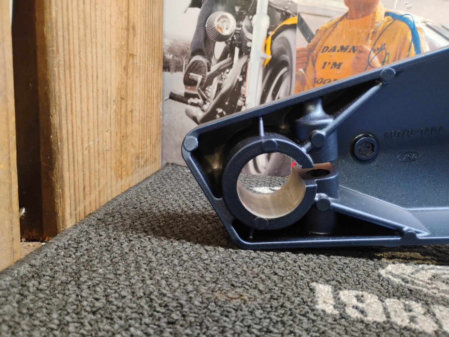 OEM Buell Swingarm Cover Metallic Blue K0003.1ATYCX