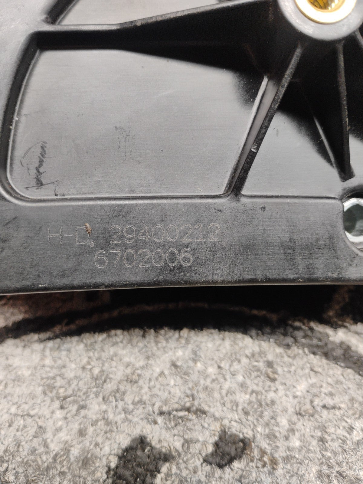 Harley Davidson Milwaukee 8 Touring OEM Air Cleaner Backing Plate Filter