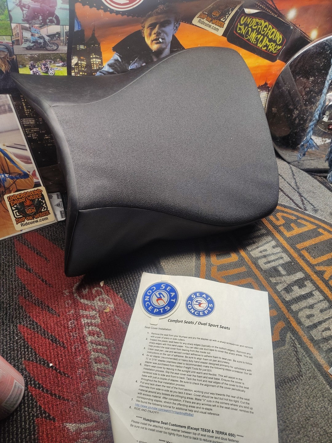 Seat Concepts Cushion Fit For Suzuki GSXR600/750 2001-2003 Nos 23pf