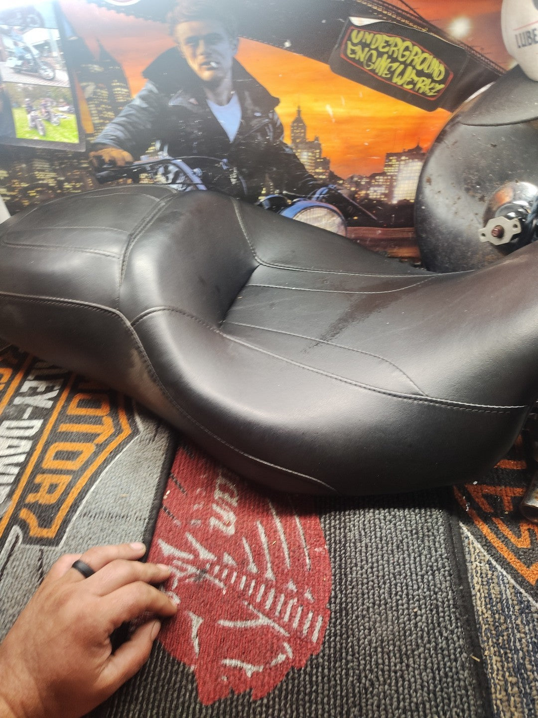 Genuine Harley-Davidson Touring DUAL SEAT Low Profile 52000142