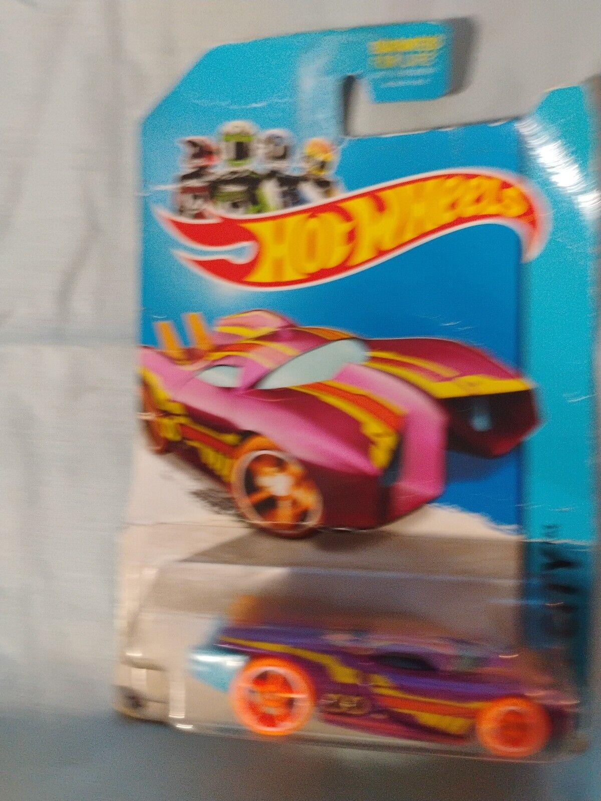 2014 Hot Wheels PROTOTYPE H-24 #59 US Team∞Purple/Blue w/orange∞Future∞Case A/B