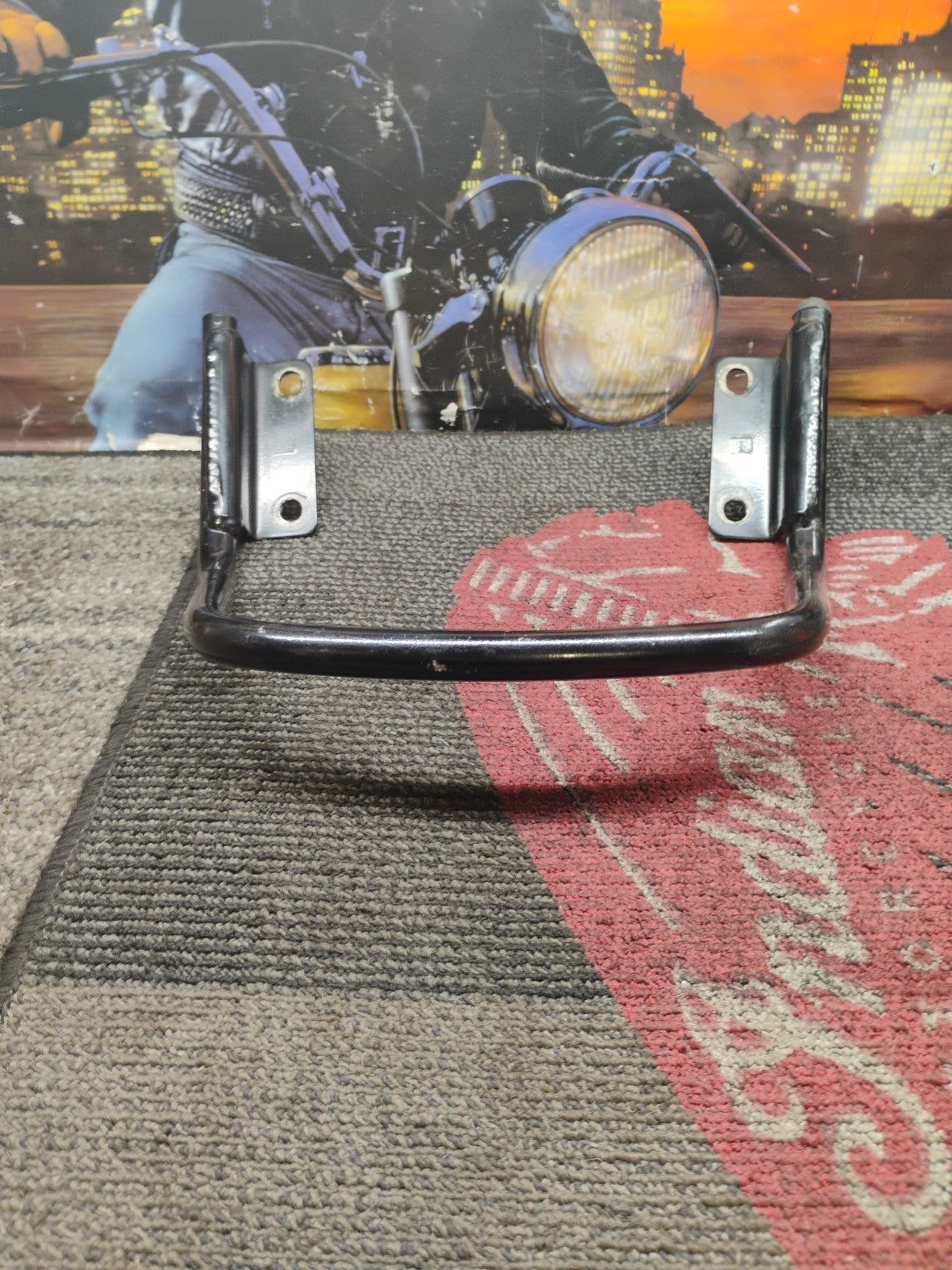 Royal Enfield Continental GT Interceptor 650 Rear Passenger Seat Grab Bar Handle