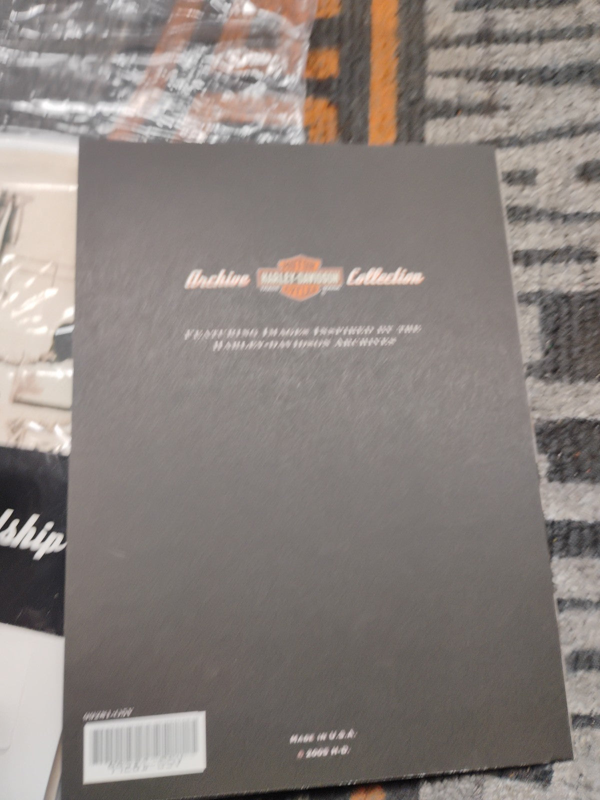 6 Vintage Nos Harley Davidson Friendship Greeting Card Pack With Envelopes 