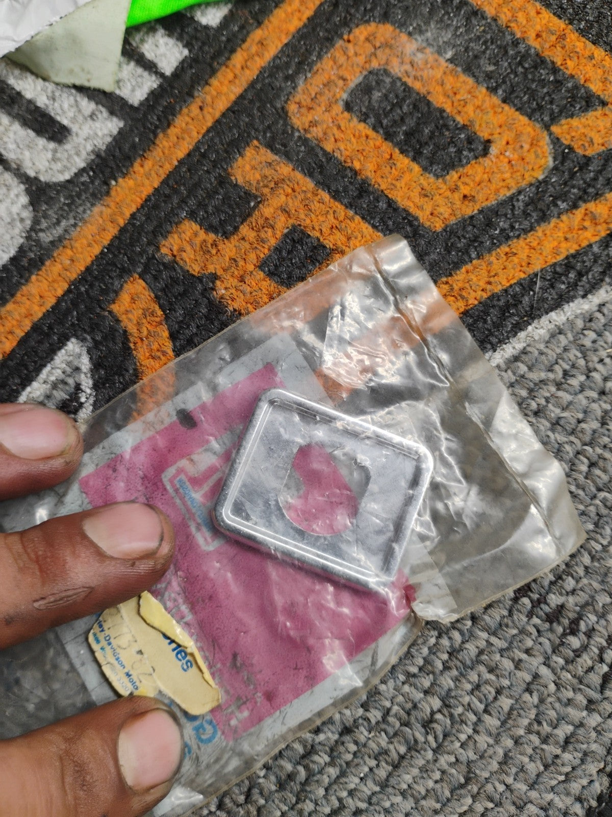 Harley Davidson Latch Trim Plate P/N 52773-82 OEM NOS 