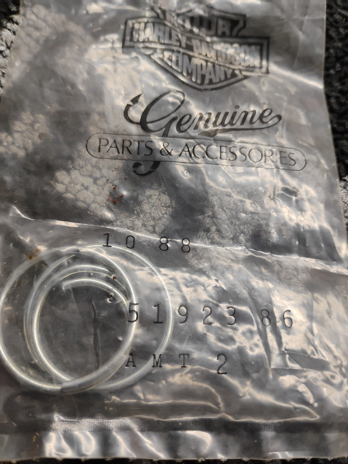 NOS Harley Davidson Circle Cotter 1986 FLST 1987-99 FLSTC/N 51923-86 Qty 2