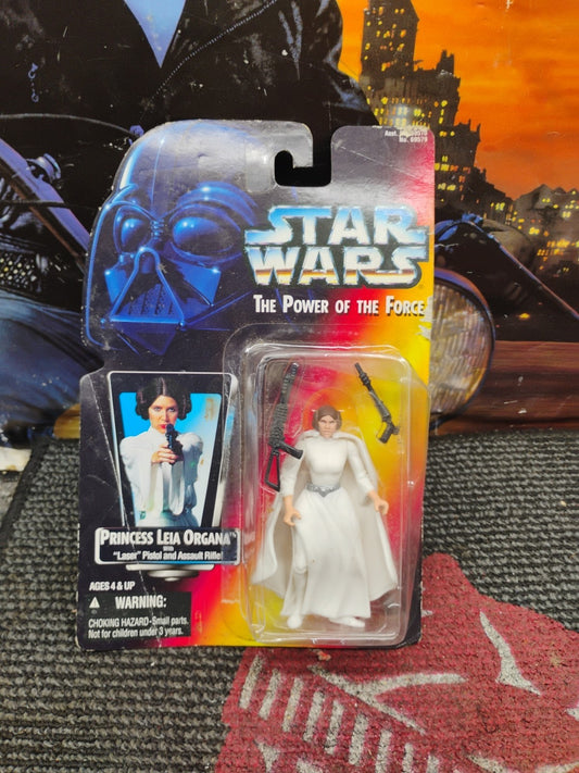 Star Wars Power of The Force 1995 Princess Leia Organa Red Card Figure