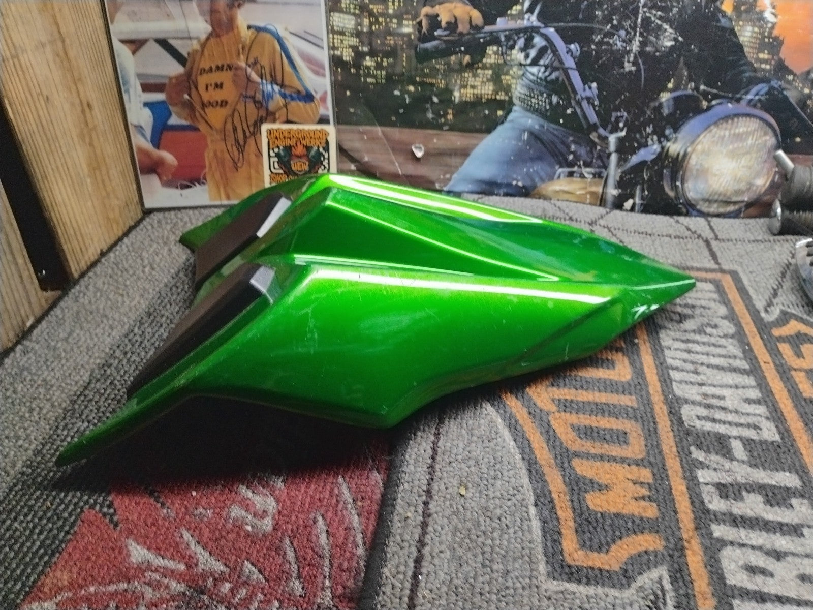 Motorcycle Rear Seat Cover Cowl Fairing Tail Fit for Kawasaki Ninja 650