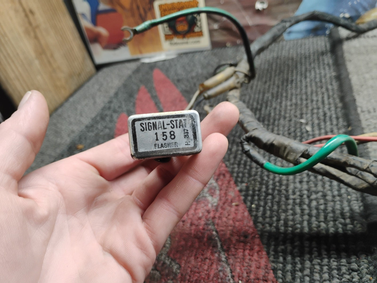 1978 HODNA CB125S CB 125 S WIRING HARNES WIRE ELECTRICAL MAIN