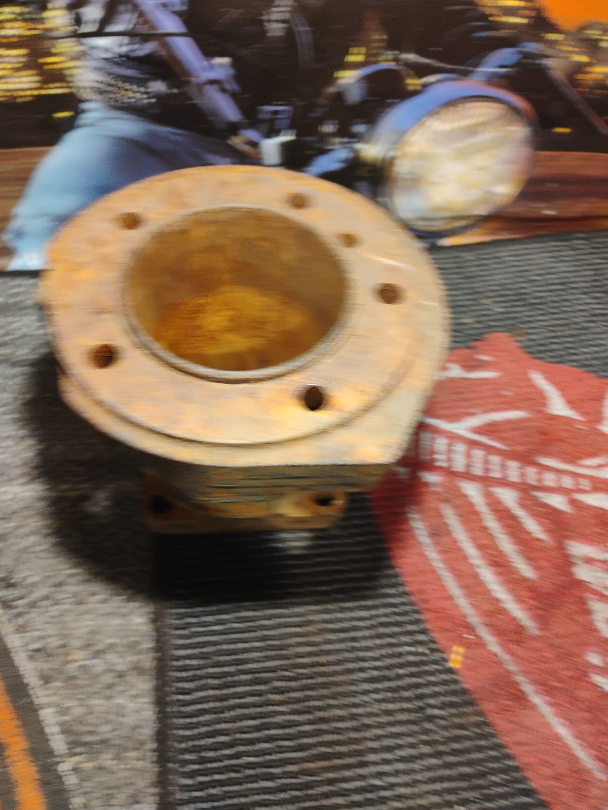 Harley-Davidson Cylinder 16587-78 (Broken Fin)