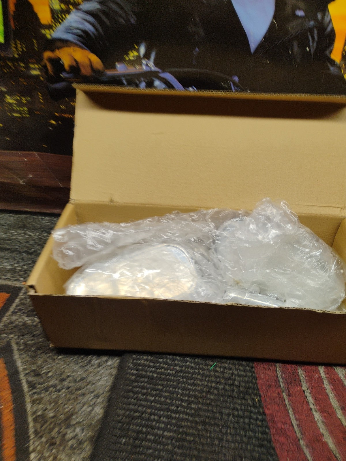 Chrome Billet Mirrors Harley Davidson Custom Bike Metric Motorcycles Bike 6007