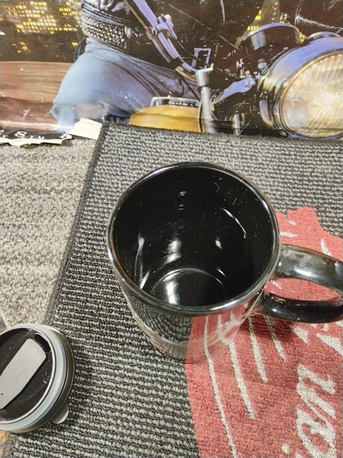 Harley-Davidson® Travel Latte Mug, Bar & Shield Eagle Tall Boy, 21 oz.