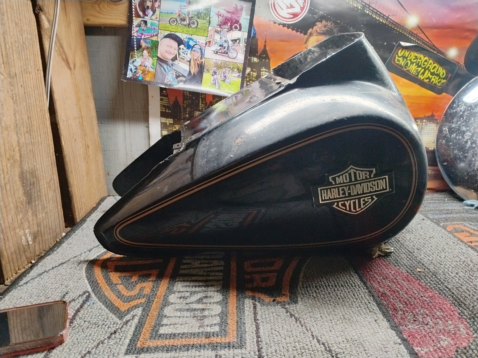 1987 Harley FLHS Ultra Classic S853. gas fuel petrol tank