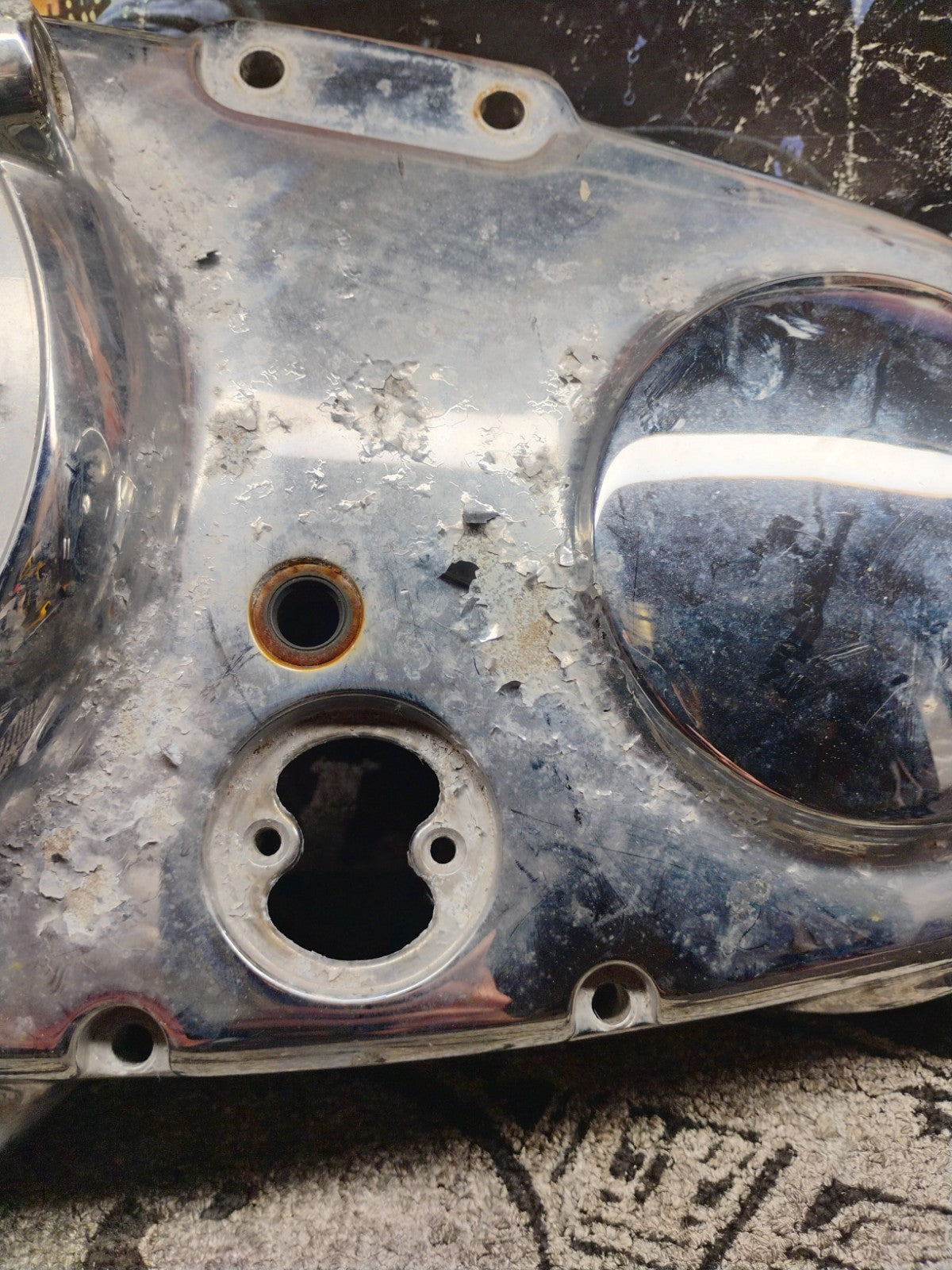 OEM Harley Sportster Primary Cover 883 1200 XL Evolution Clutch Cover 1994-2003